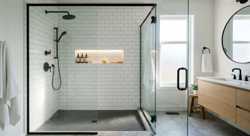 Shower Surround Installation project example